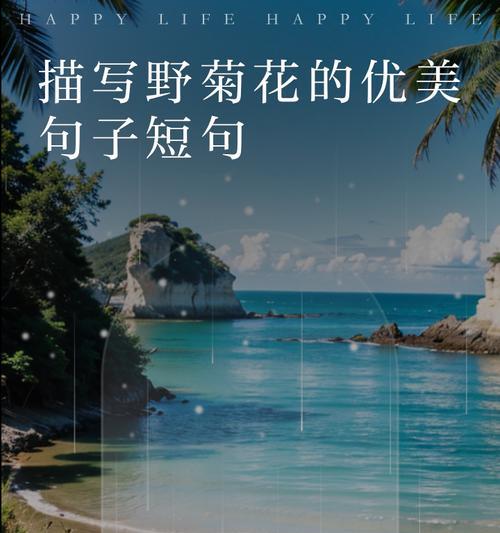 如何用50字开头简单写关于菊花的优美句子？