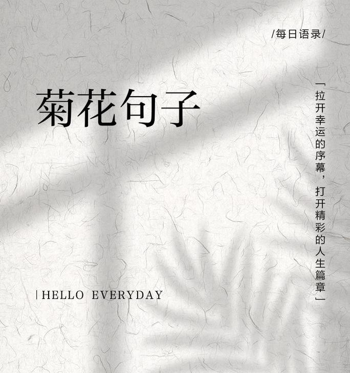 写菊花文章开头句子怎么写？有哪些吸引人的开头？