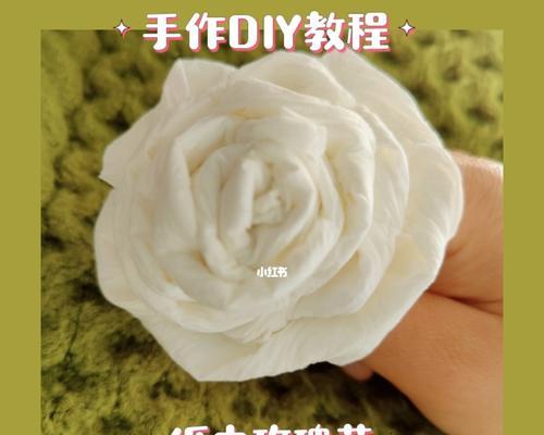 纸巾玫瑰花束的做法图解视频教程过程