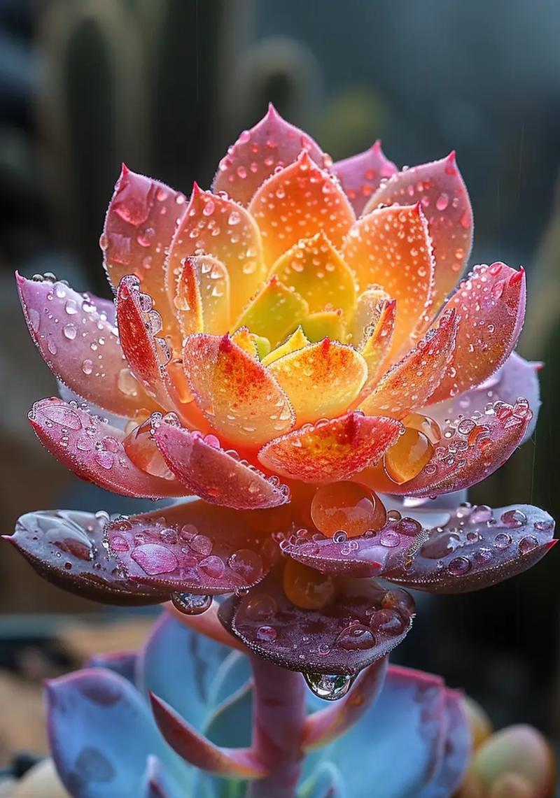 沙漠中生长的玫瑰花有何寓意？