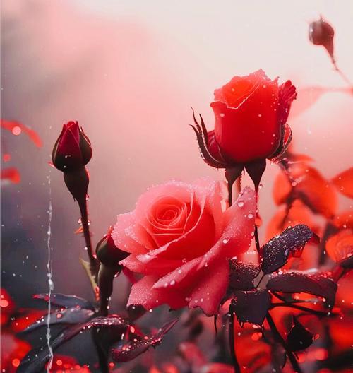 红色玫瑰花蜡烛的花语是什么？