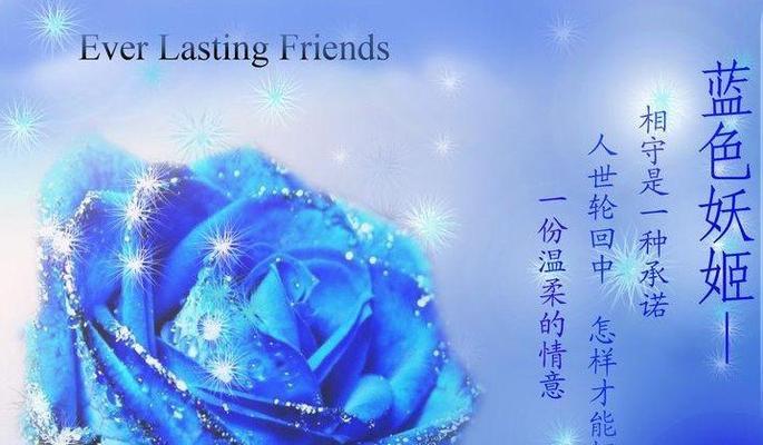 蓝色系花卉的花语有哪些？