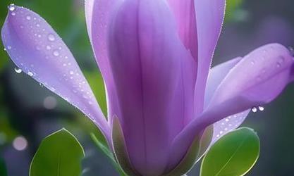 紫色玉兰花的花语代表什么？它有何寓意？