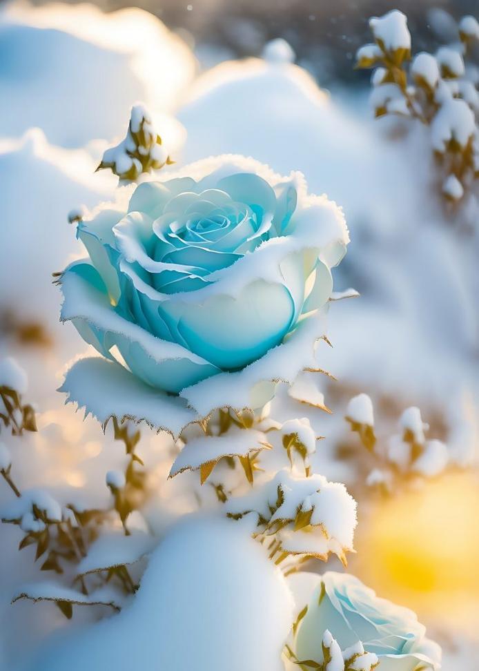 雪地玫瑰花的含义是什么？女朋友送这种花有何深意？