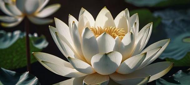 白莲花的花语代表什么？