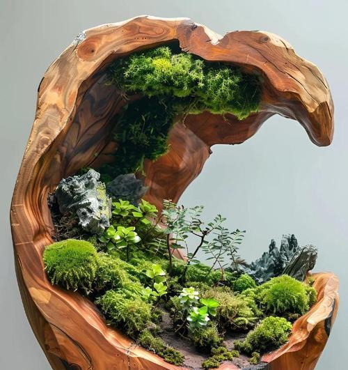 银杏叶微景观盆景如何打造？