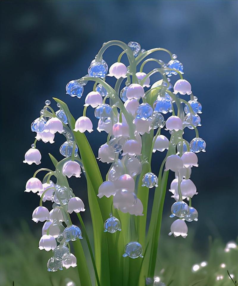 白色的铃兰花的花语是什么？代表死去的挚爱的花语是什么？