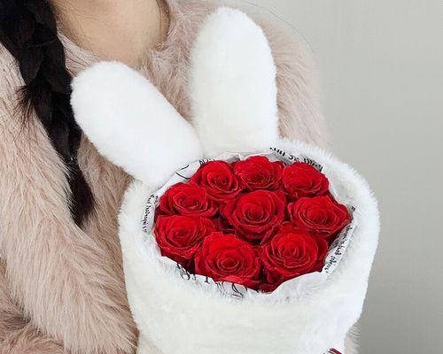 送女生玫瑰花礼物时应选择哪种？