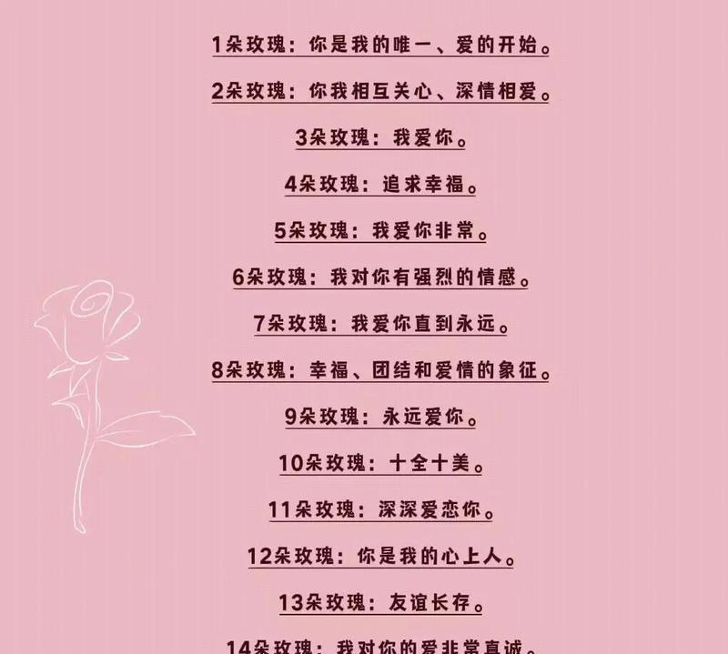 19朵玫瑰花传递的特殊信息是什么？
