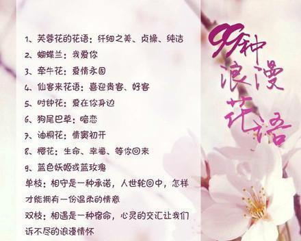 送男友哪种花的花语最合适？花语中有哪些适合表达爱意的花朵？