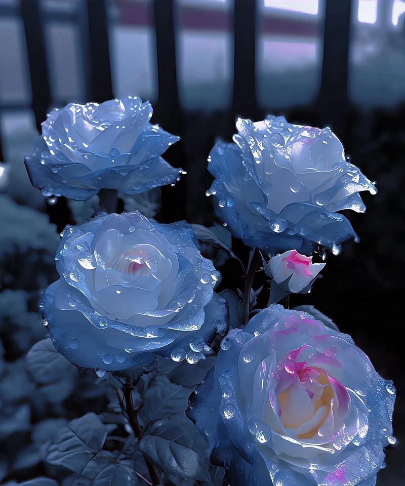 蓝色玫瑰花有何特殊含义？花语传达了什么信息？