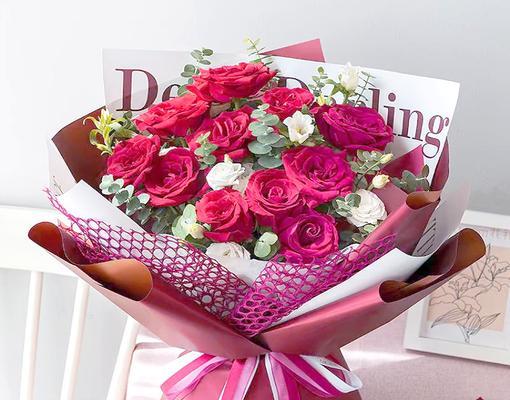 11朵红色玫瑰花的花语是什么？