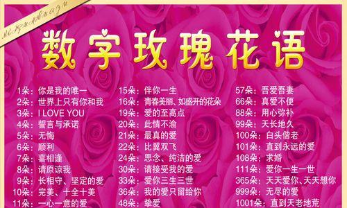 玫瑰花语的什么？玫瑰花语中传达了哪些情感？