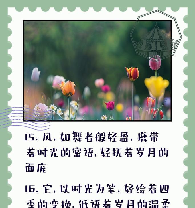 春风听花语秋风闻花香是什么意思？这句话的寓意是什么？