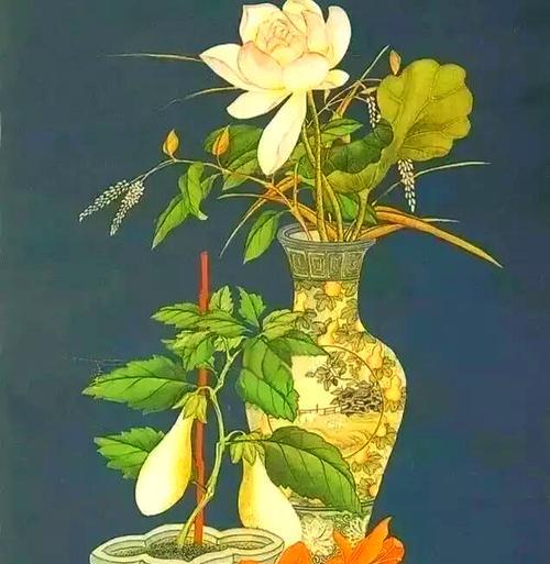 插花时使用的水为何会有颜色？