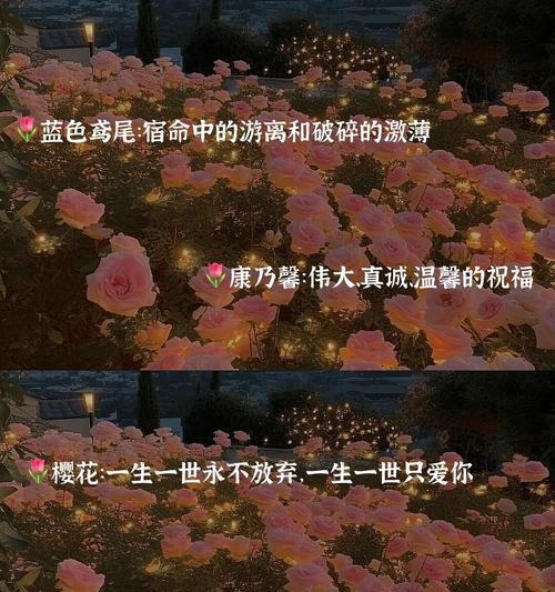 花语是宿命是什么意思？花语如何成为宿命的象征？