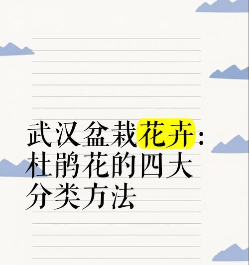 杜鹃花常见品种大全有哪些？如何挑选适合的品种？