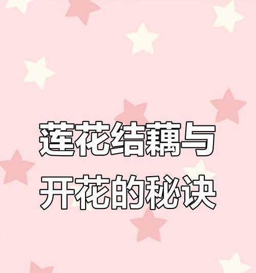 碗莲藕催芽方法是什么？步骤和注意事项有哪些？