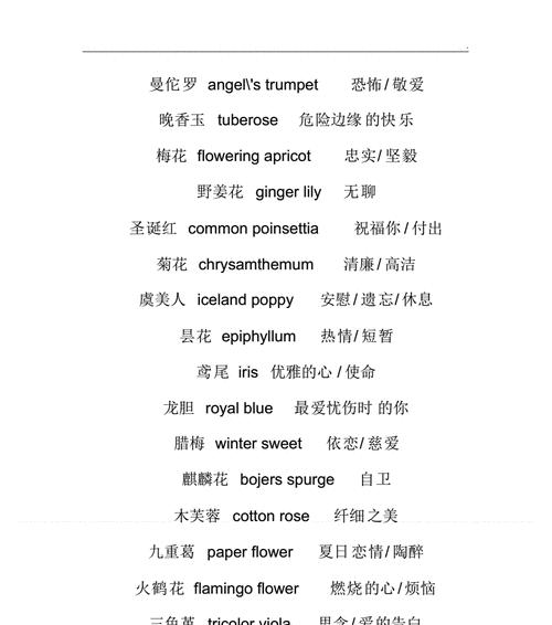 花的象征意义是什么？各种花卉代表了哪些含义？