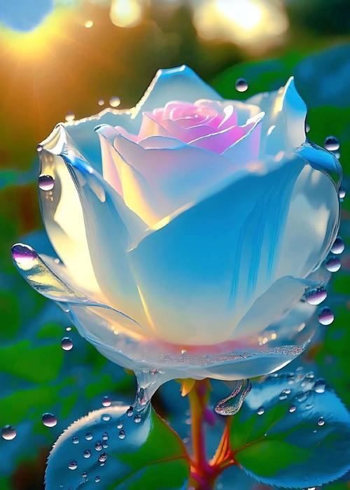 水晶玫瑰的花语是什么？如何表达爱意？