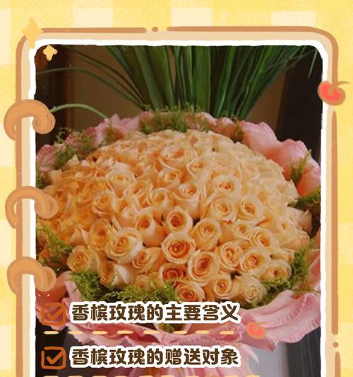 香槟玫瑰花语具体是什么？