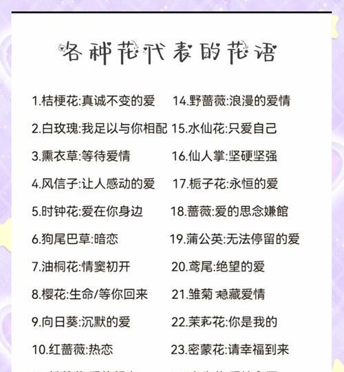 花语专一的爱——以百合花为主题（以百合花为象征，探究专一爱情的真谛）