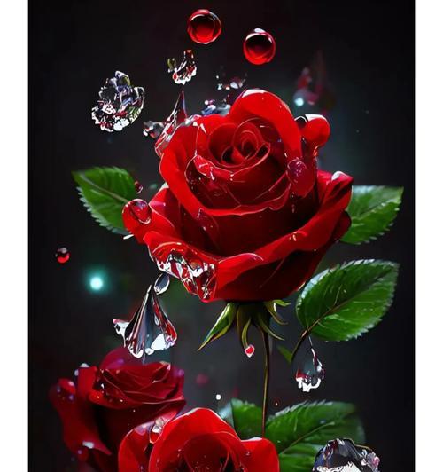 红玫瑰花语大全及寓意解析（红玫瑰花语的浪漫与深情）