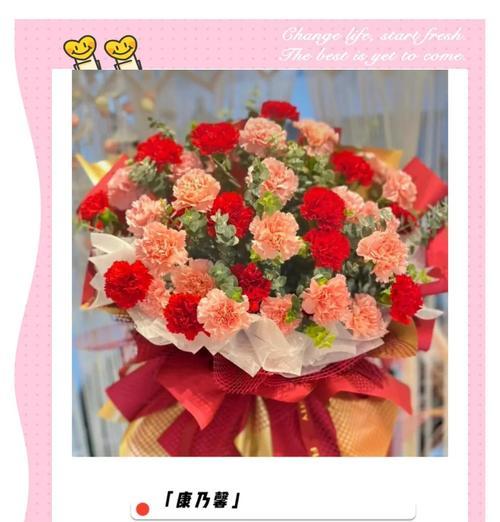 康乃馨花语及其象征意义（康乃馨花语传递爱与关怀，预示着美好的祝福与希望）