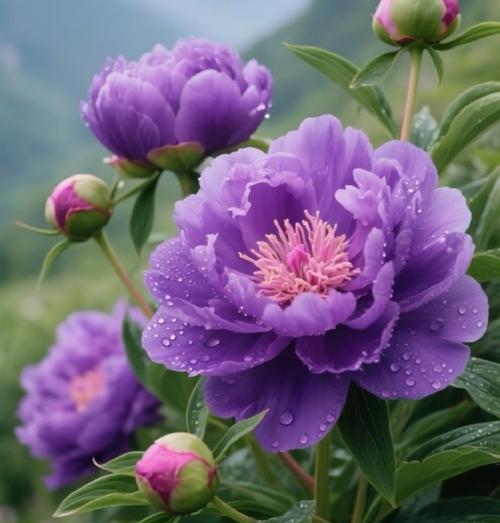 紫色牡丹花代表什么？它的寓意是什么？