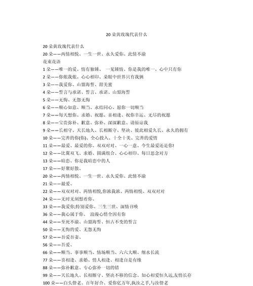 特色玫瑰花的花语是什么？特色玫瑰花寓意何在？