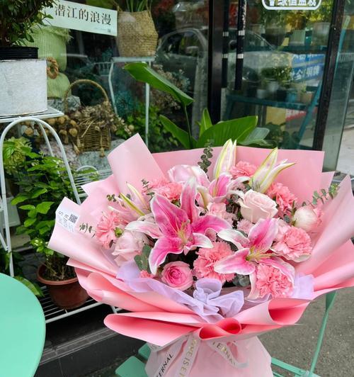 粉色百合花单独一朵代表什么？