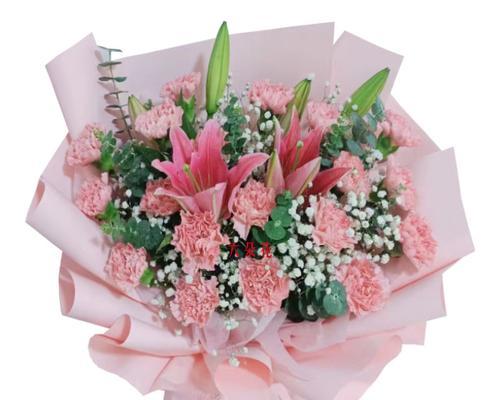 粉色百合花在生日祝福中代表什么？