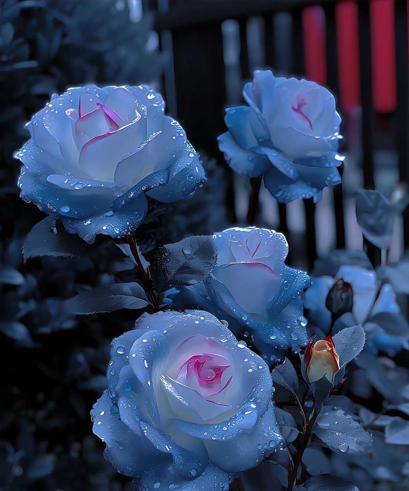 蓝色手工花的花语是什么？