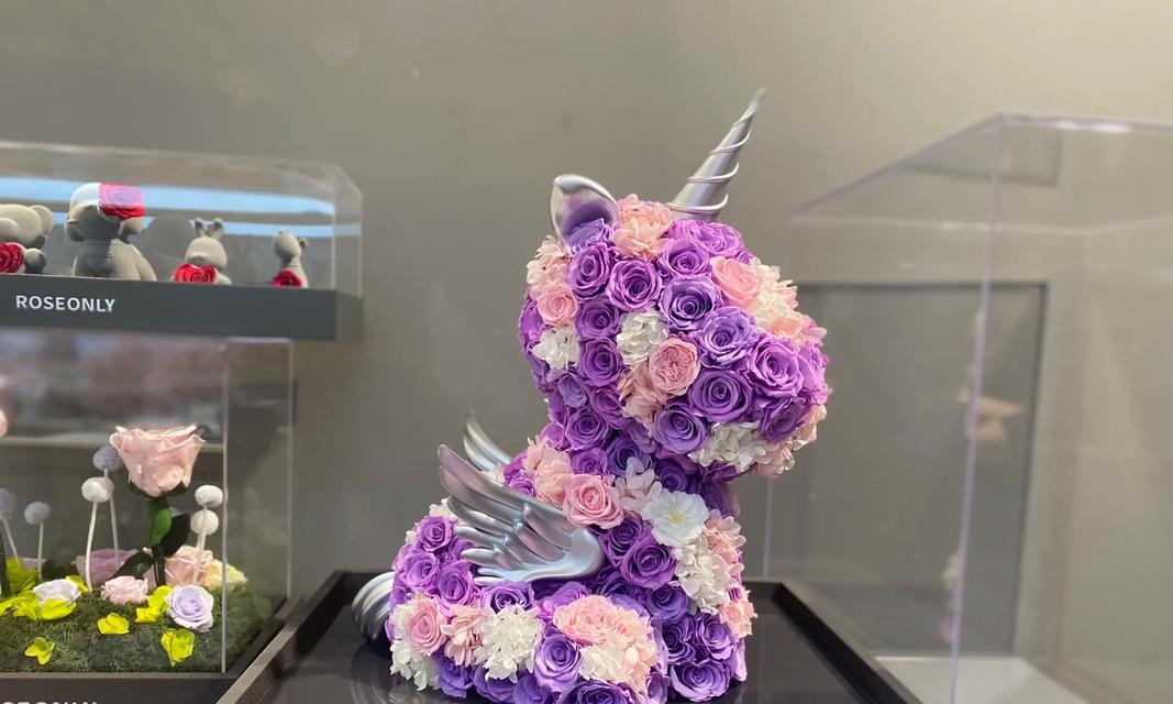 独角兽永生花白色款有何寓意？
