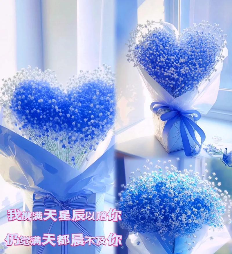 蓝色满天星花代表什么？满天星花语有哪些？