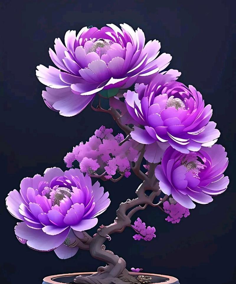 牡丹花紫色代表什么？它的含义和寓意是什么？