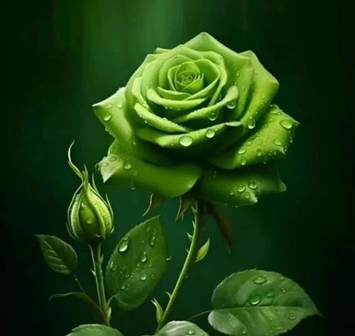 绿色玫瑰花的象征寓意是什么？绿色玫瑰花有何特别寓意？