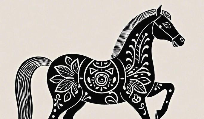 马与花结合的吉祥寓意是什么？马和花在文化中象征着什么？