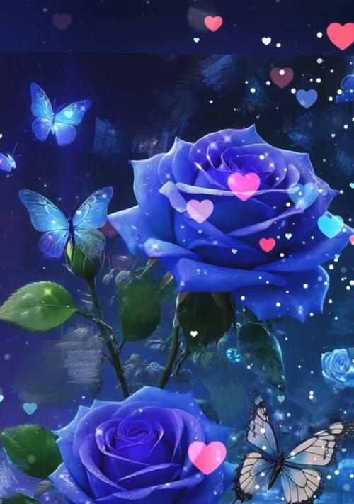 蓝色的花摆件有哪些寓意？