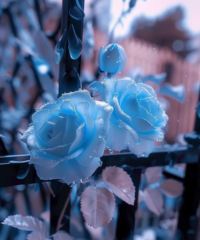 哪种蓝色花朵象征自由？它的花语是什么？