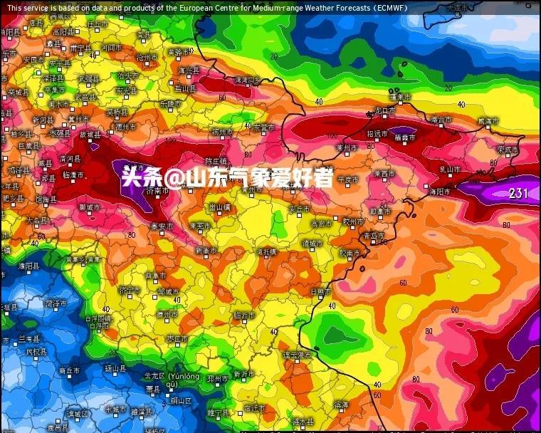 台风低压环流继续北上，山东南部旱情加剧，何时才能迎来强降雨？